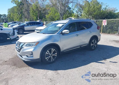 2018 Nissan Rogue Sl из США, поврежденный, VIN 5N1AT2MT5JC799412